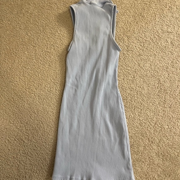 Like Blue Collared Dress - Picture 4 of 4